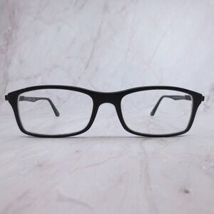 Ray-Ban RB 7017 5196 Matte Black Liteforce Rectangular Eyeglasses 54-17-145 Mens